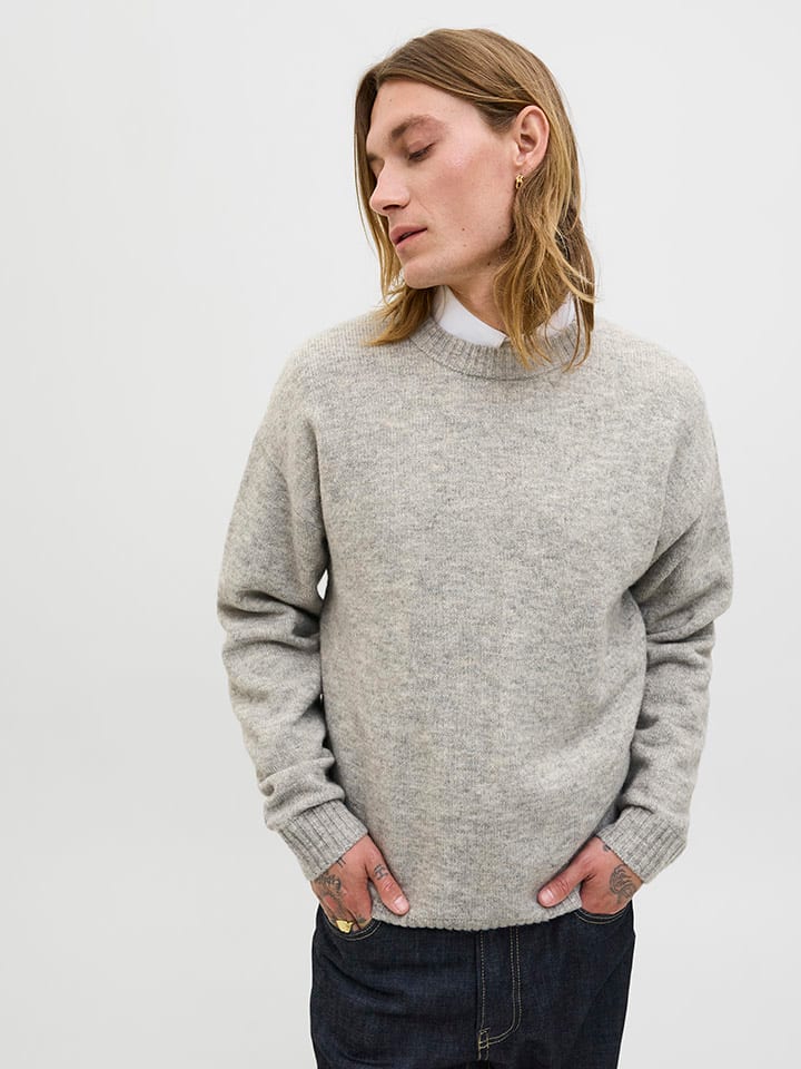 Svetr Jack & Jones Grau 1767450 Pullover in Grau - 2