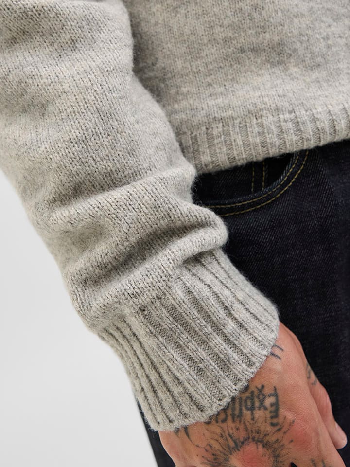 Svetr Jack & Jones Grau 1767450 Pullover in Grau - 4