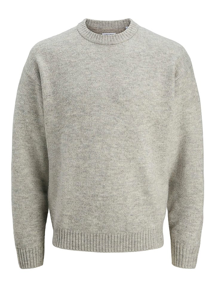 Svetr Jack & Jones Grau 1767450 Pullover in Grau - 7