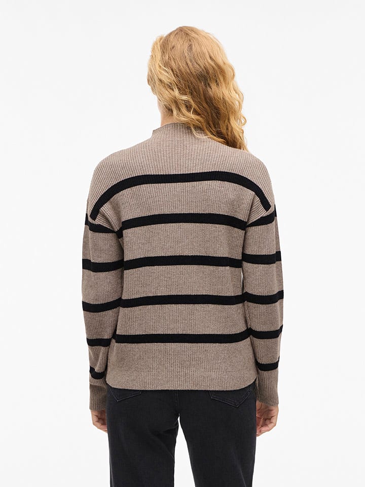 Vila Taupe 5565092 Pullover in Taupe - 2