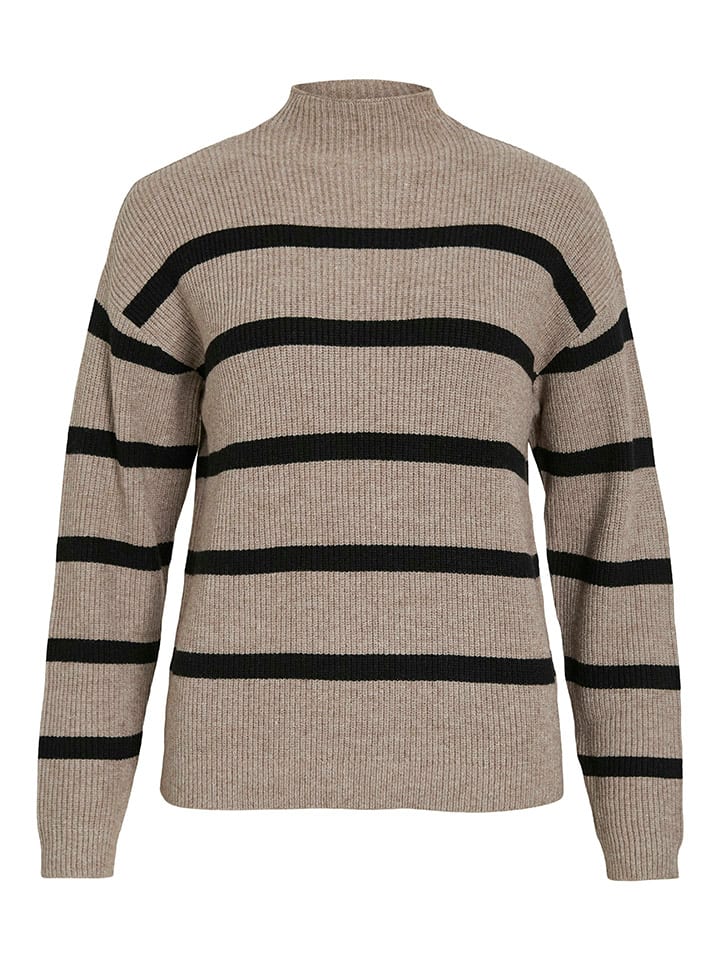 Vila Taupe 5565092 Pullover in Taupe - 5
