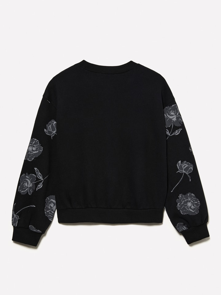 Dětská mikina Sisley Schwarz 6860342 Sweatshirt in Schwarz - 2