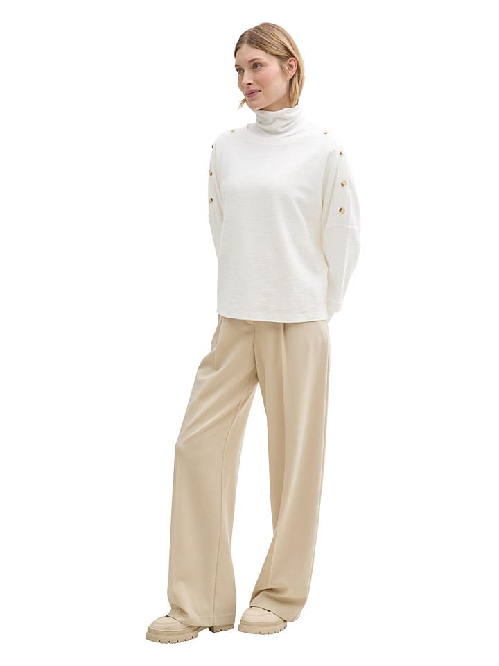 Tom Tailor Creme 5455152 Bluse in Creme - 3