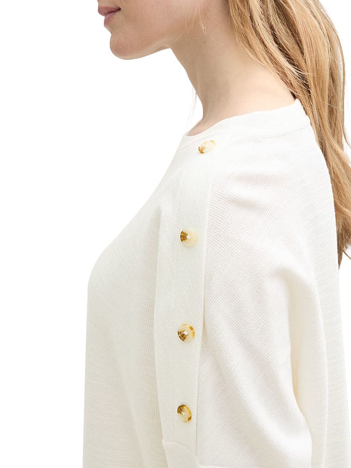 Tom Tailor Creme 5455152 Bluse in Creme - 4