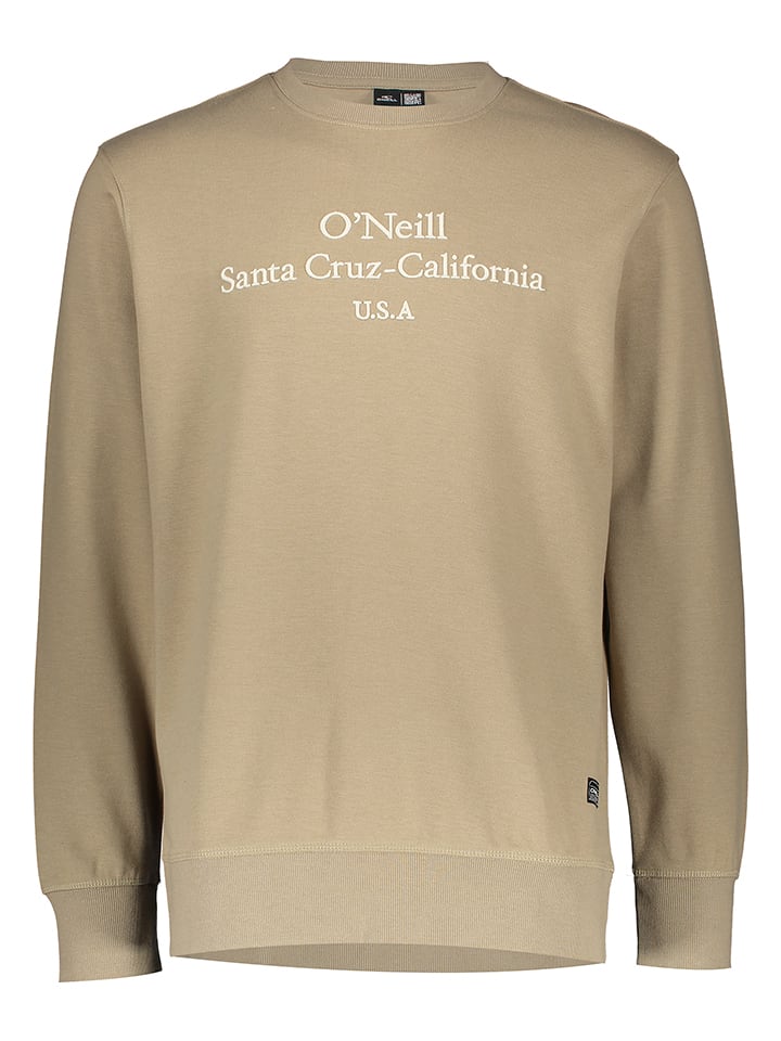 Mikina O'Neill Beige 5364934 Sweatshirt "Pique Crew" in Beige - 1