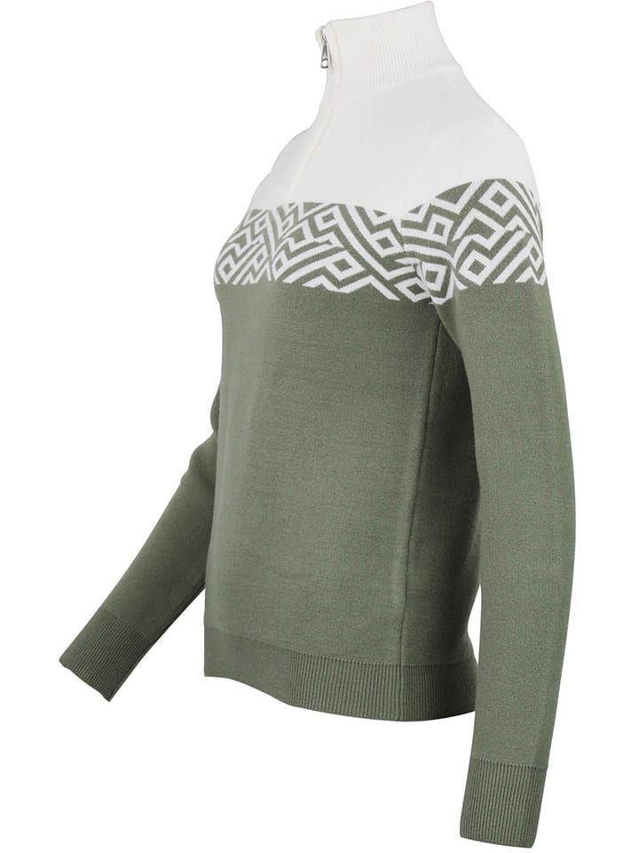 Peak Mountain Khaki/ Weiß 906577 Pullover "Akar" in Khaki/ Weiß - 2