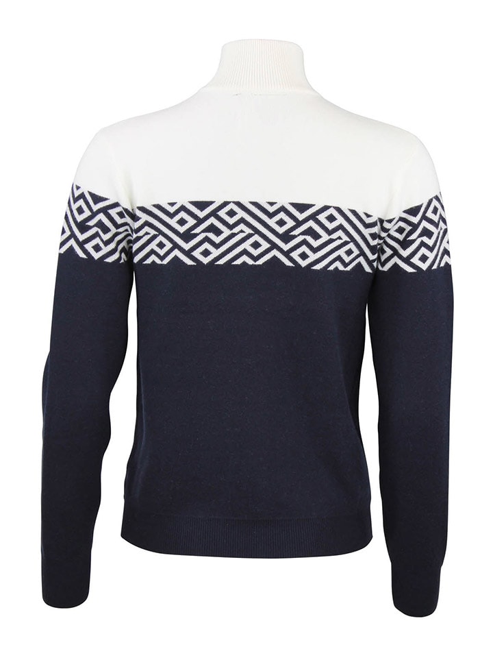 Peak Mountain Dunkelblau/ Weiß 2523449 Pullover "Akar" in Dunkelblau/ Weiß - 3