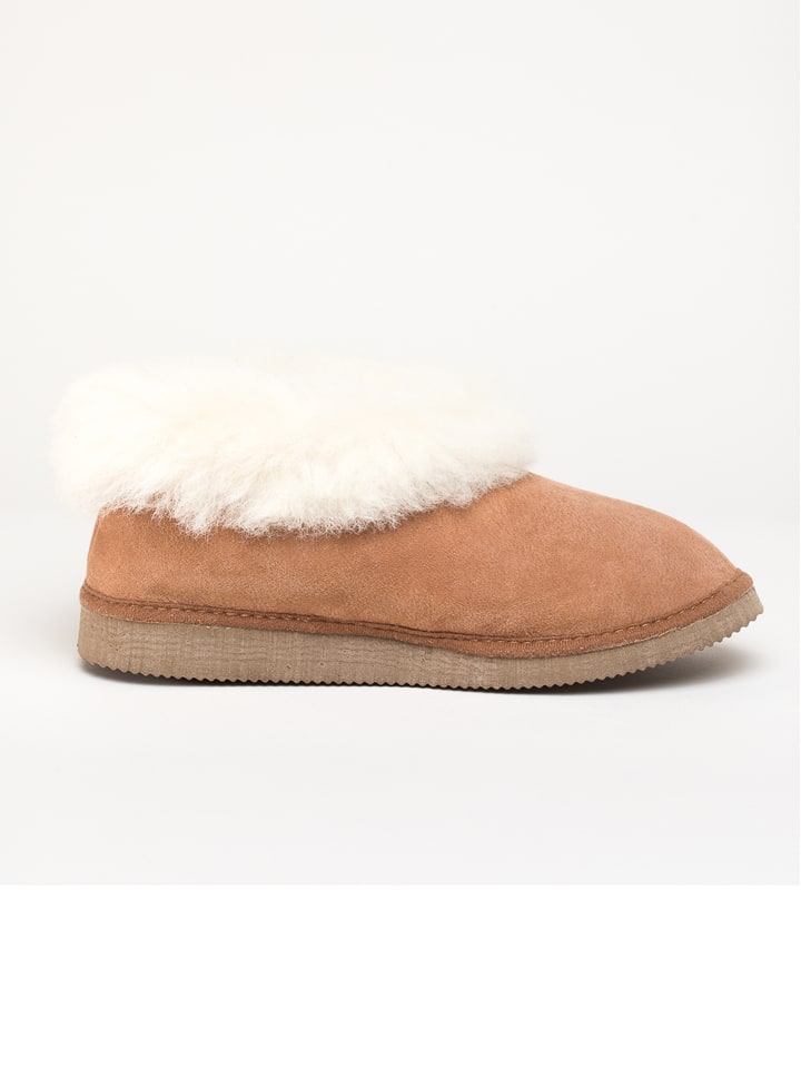 Boty kitz-pichler Beige 5647699 Leder-Hüttenschuhe "Gisi" in Beige - 4