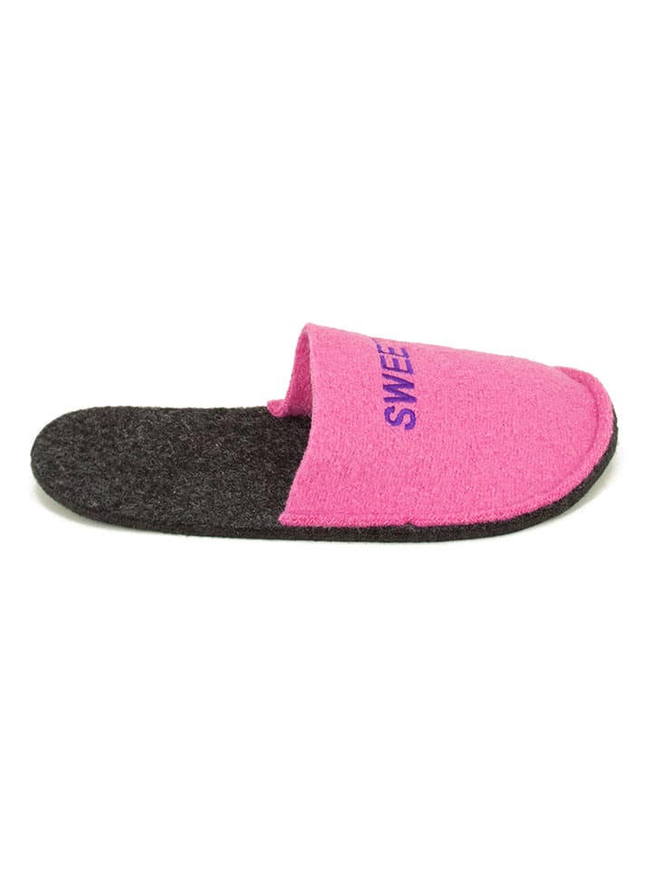 kitz-pichler Pink 751743 Hausschuhe "Happy *Sweet - Heart*" in Pink - 2