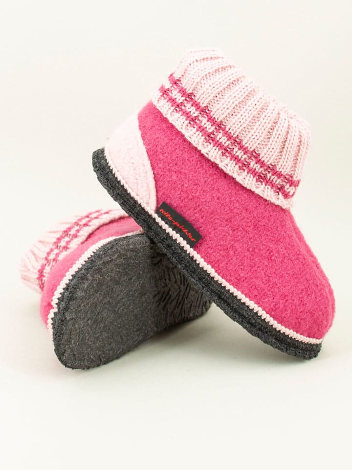 Boty kitz-pichler Pink/ Rosa 280906 Hüttenschuhe "Oetz" in Pink/ Rosa - 2