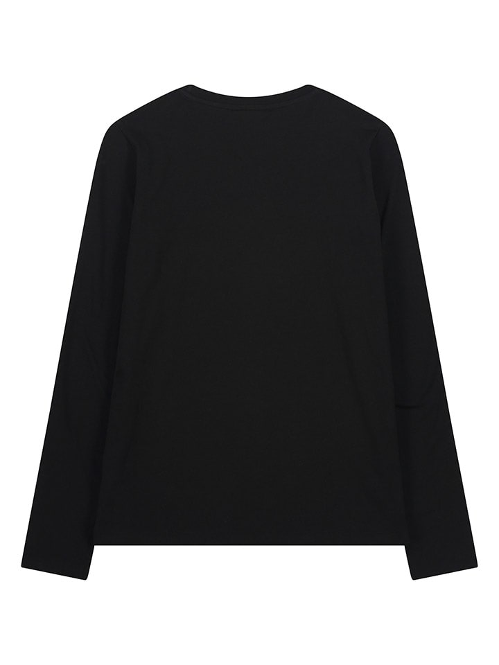 Jeanne Baret Schwarz 302945 Longsleeve "Polynesia" in Schwarz - 2