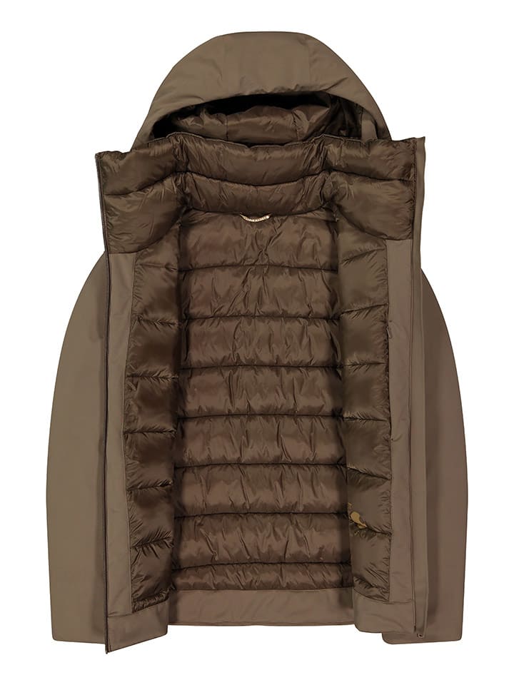 Bunda Jeanne Baret Braun 3391813 Wende-Winterjacke "Sava" in Braun - 3