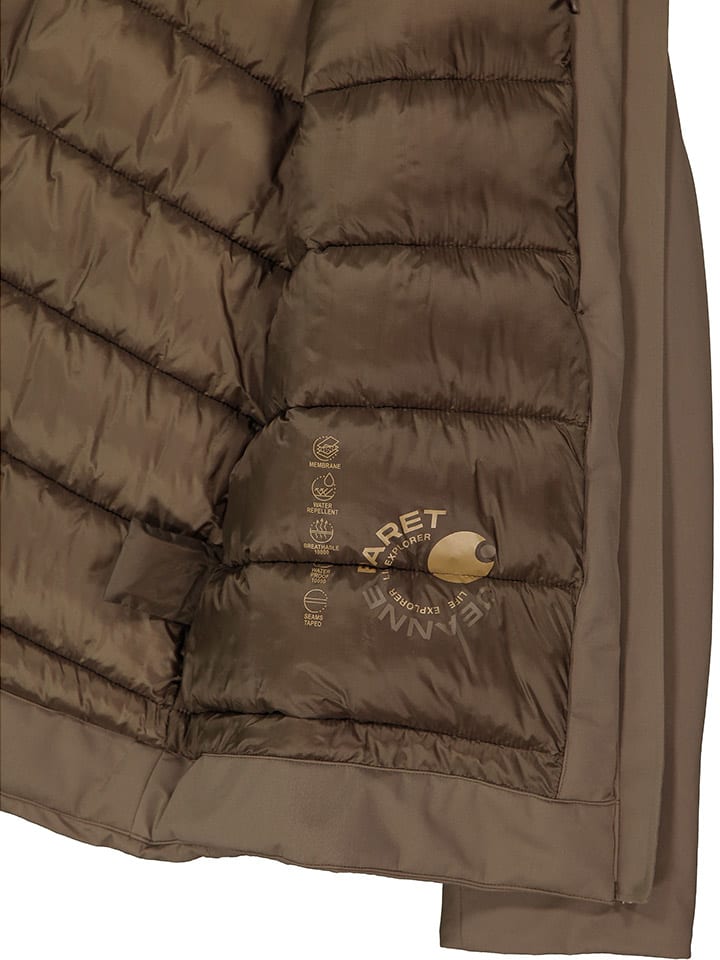 Bunda Jeanne Baret Braun 3391813 Wende-Winterjacke "Sava" in Braun - 5