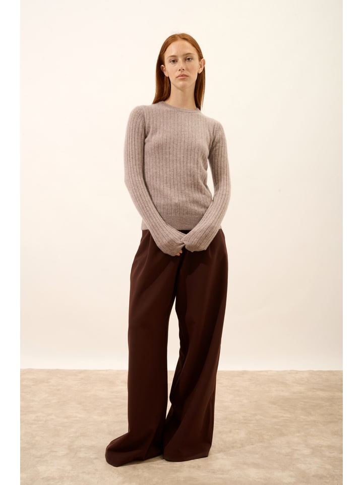 Just Cashmere Grau 4496674 Kaschmir-Pullover "Avana" in Grau - 2