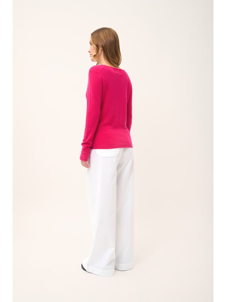 Just Cashmere Pink 9505600 Kaschmir-Pullover "Joan" in Pink - 2