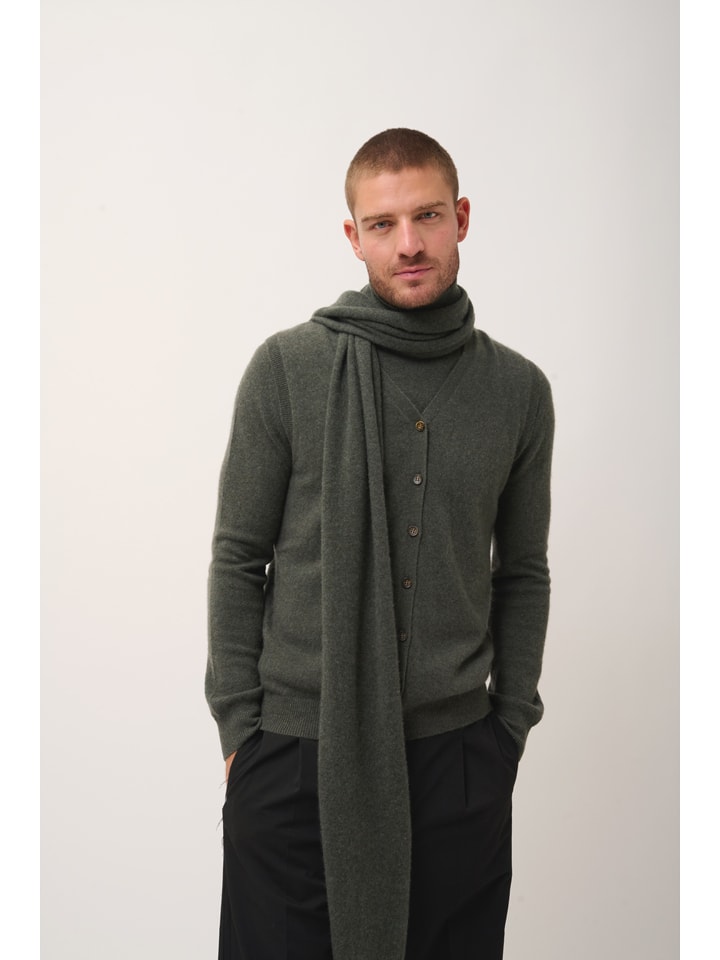 Just Cashmere Anthrazit - (L)200 x (B)30 cm 632294 Kaschmir-Schal in Anthrazit - (L)200 x (B)30 cm - 3