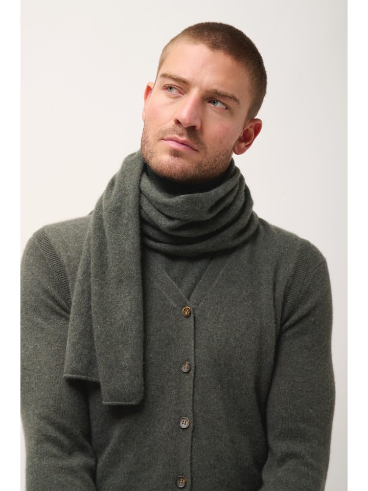 Just Cashmere Anthrazit - (L)200 x (B)30 cm 632294 Kaschmir-Schal in Anthrazit - (L)200 x (B)30 cm - 5
