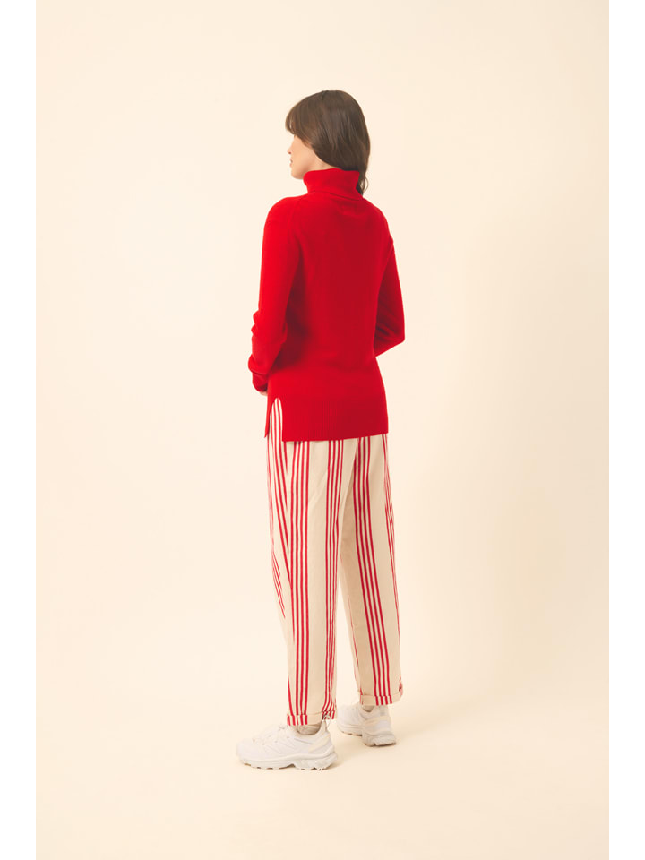 Just Cashmere Rot 6455247 Kaschmir-Rollkragenpullover "Lexie" in Rot - 2