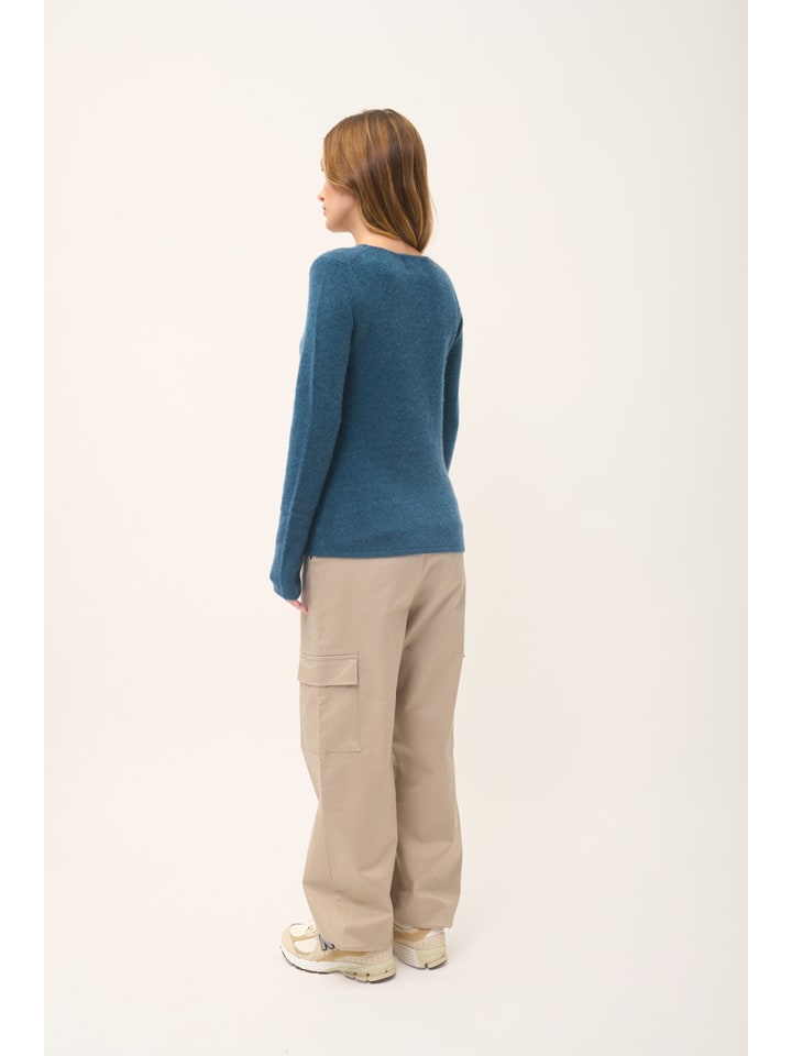 Just Cashmere Blau 5502524 Kaschmir-Pullover "Joyce" in Blau - 3