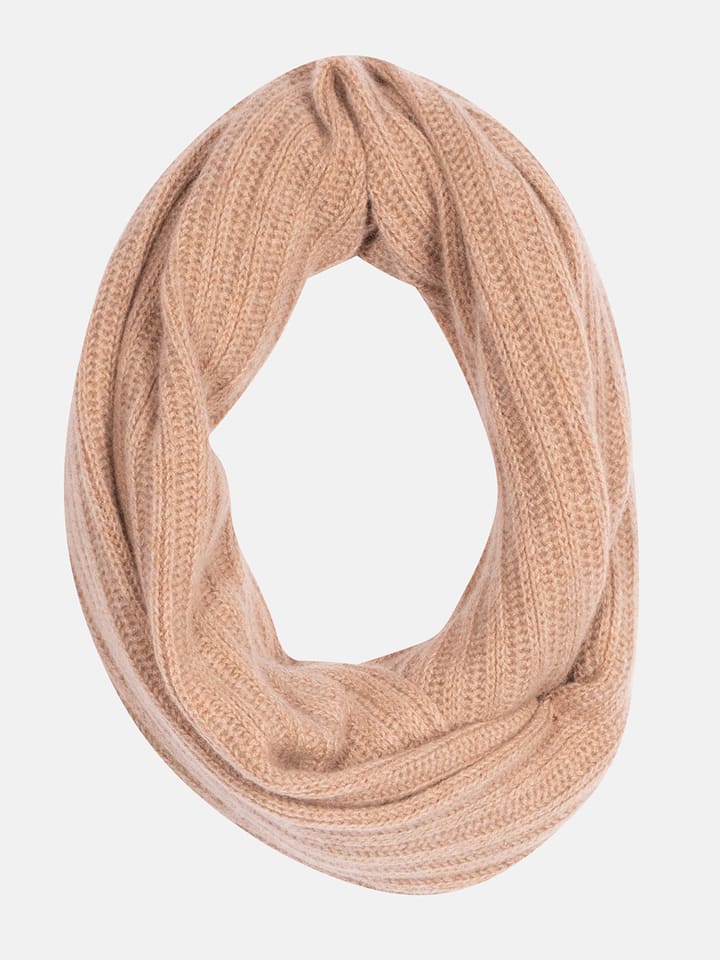 Just Cashmere Beige - (L)65 x (B)50 cm 799102 Kaschmir-Loop-Schal "Hutton" in Beige - (L)65 x (B)50 cm - 2