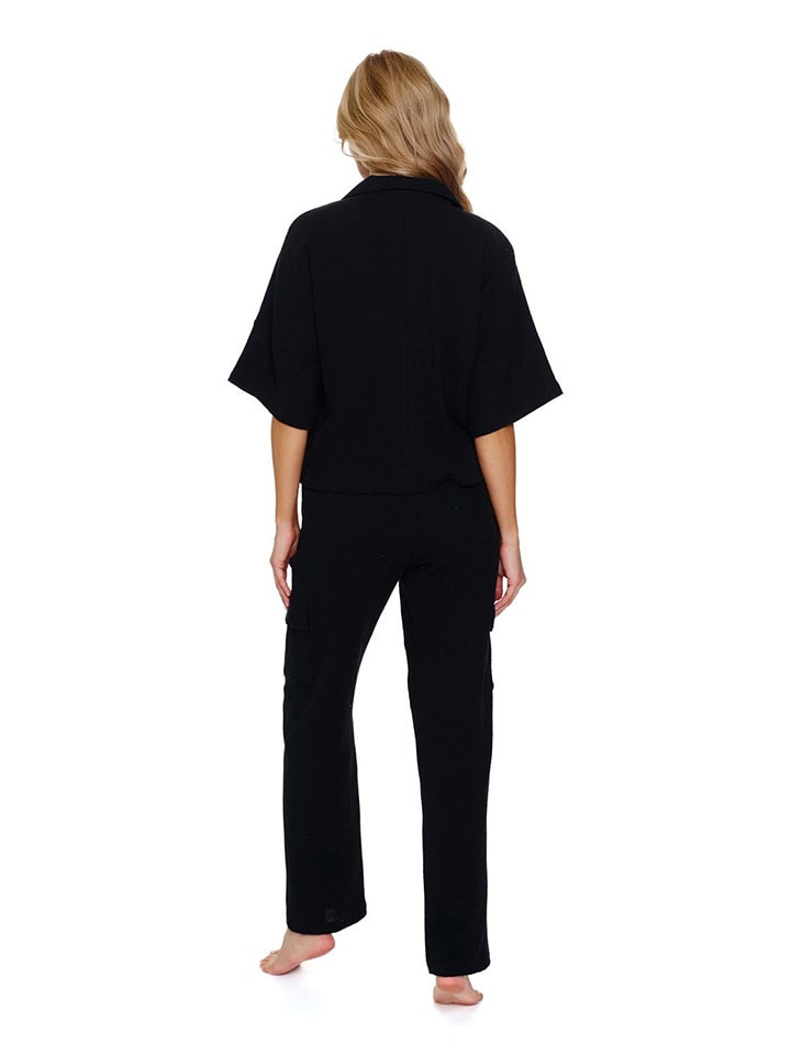 Doctor Nap Schwarz 7173659 Pyjama in Schwarz - 2