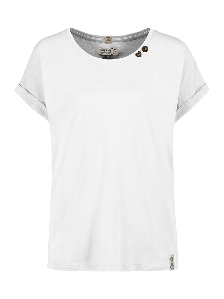 Tričko Sublevel Weiß 1337168 Shirt in Weiß - 2