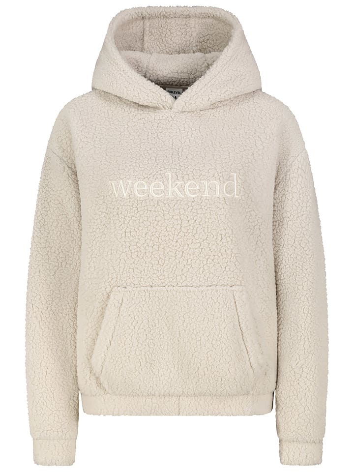 Mikina Sublevel Creme 7121410 Fleecepullover in Creme - 2