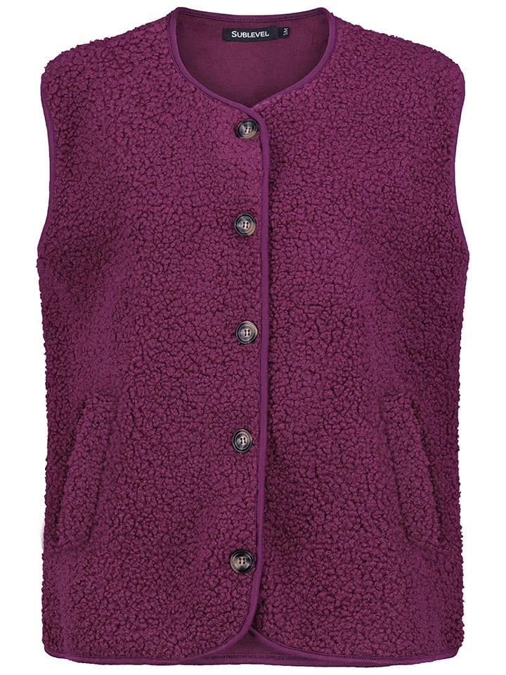Vesta Sublevel Lila 775532 Teddyweste in Lila - 2