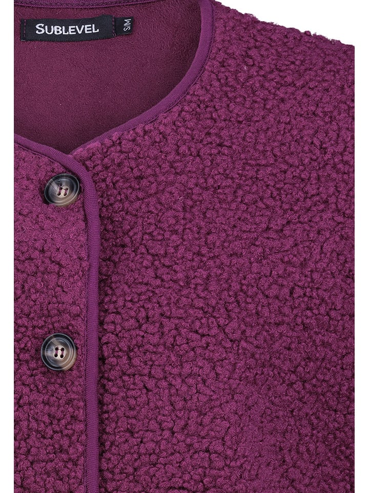 Vesta Sublevel Lila 775532 Teddyweste in Lila - 4