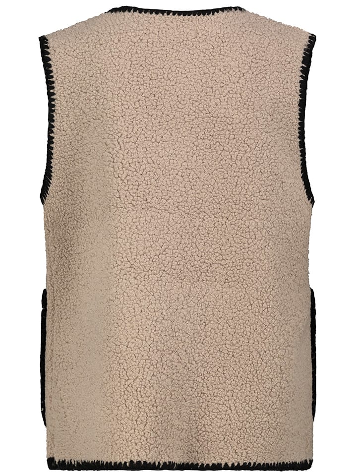 Vesta Sublevel Taupe 6357374 Teddyweste in Taupe - 3