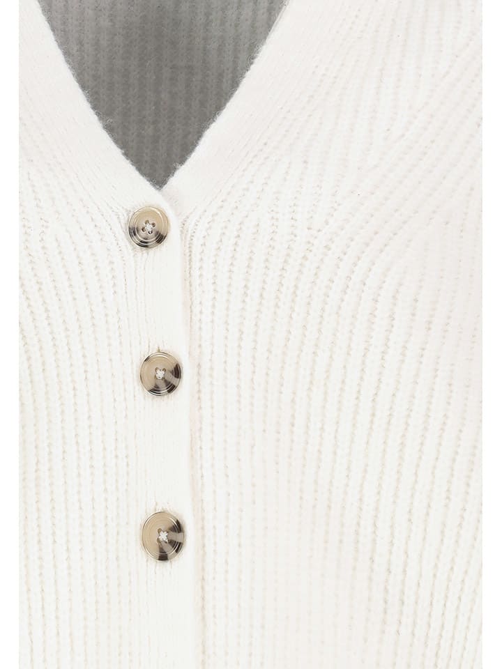 Sublevel Weiß 441810 Cardigan in Weiß - 4