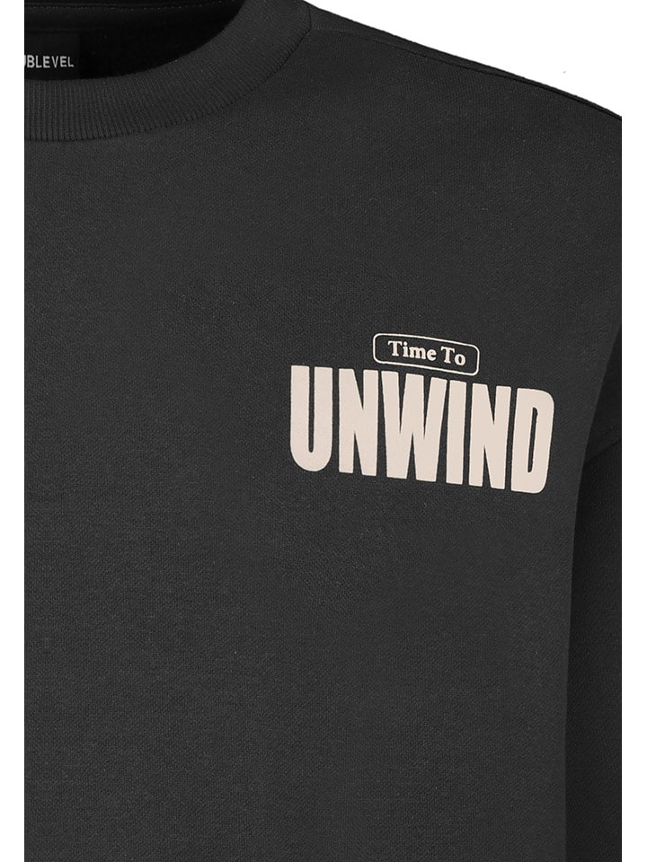Mikina Sublevel Schwarz 4626761 Sweatshirt in Schwarz - 3