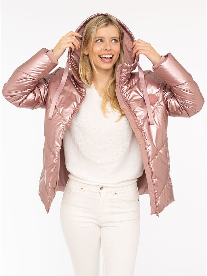 Bunda Zwillingsherz Rosa 7061619 Steppjacke in Rosa - 1