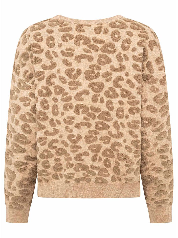 Zwillingsherz Hellbraun 4127591 Pullover "3D Leo" in Hellbraun - 4