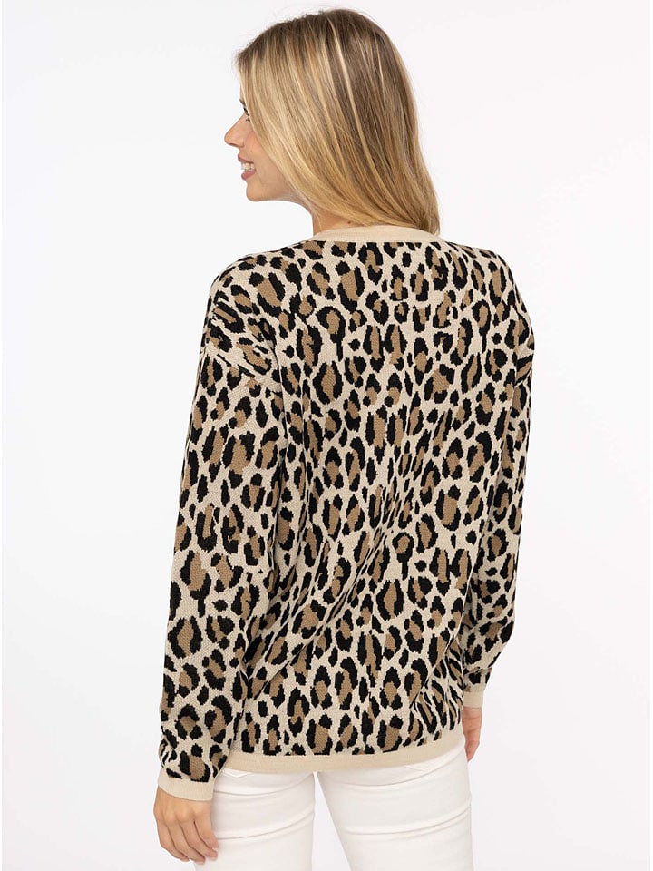Zwillingsherz Beige/ Hellbraun 9419794 Pullover "Wild Heart" in Beige/ Hellbraun - 2