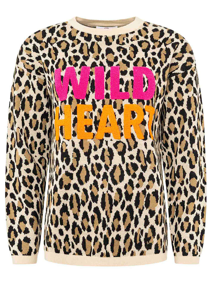 Zwillingsherz Beige/ Hellbraun 9419794 Pullover "Wild Heart" in Beige/ Hellbraun - 3