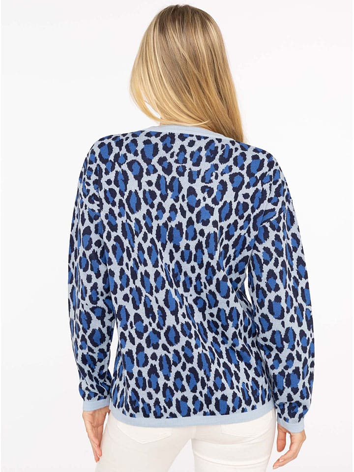 Zwillingsherz Blau 6876416 Pullover "Wild Heart" in Blau - 2