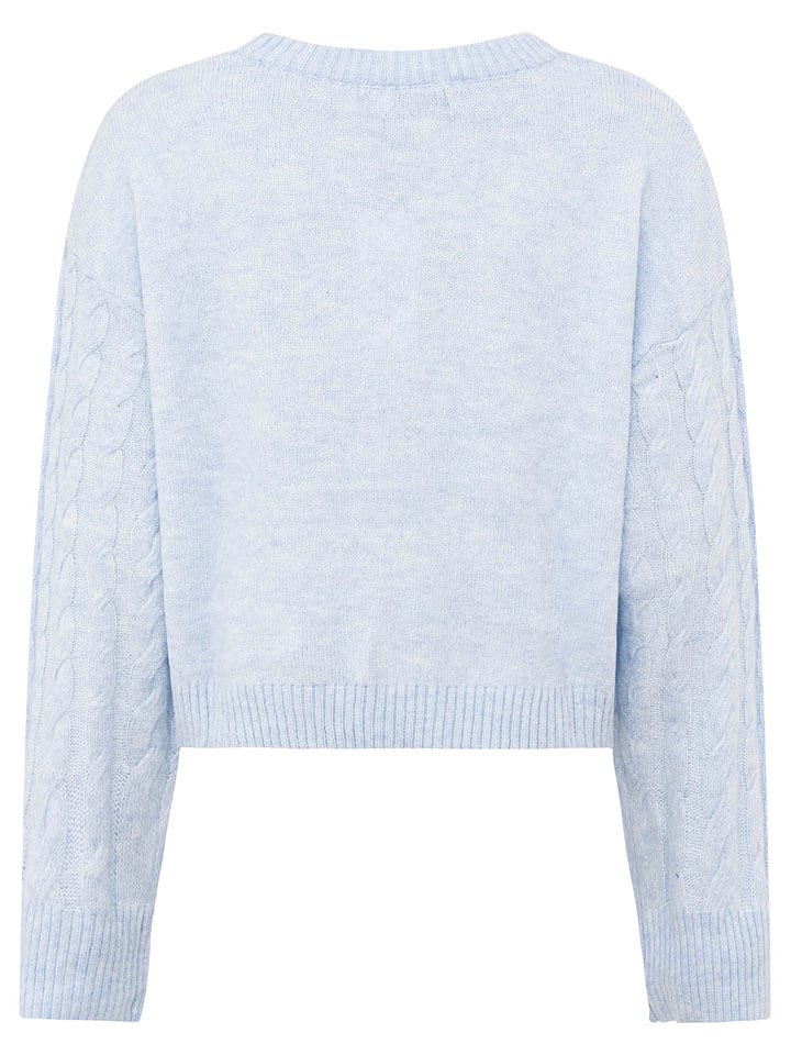 Zwillingsherz Hellblau 7148452 Pullover in Hellblau - 4