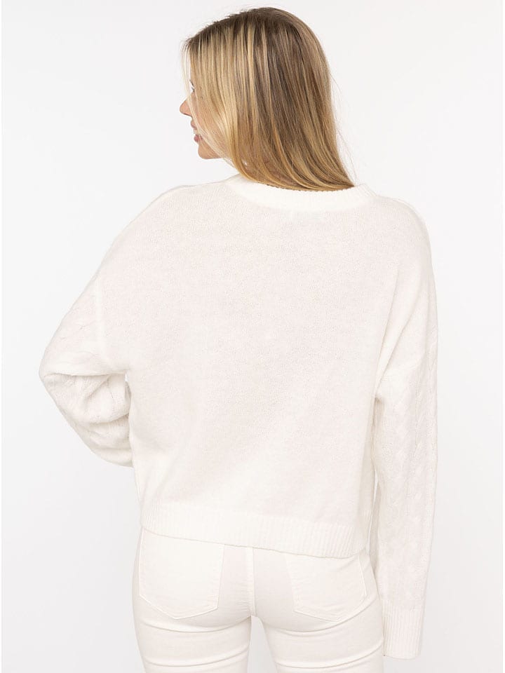 Zwillingsherz Creme 8293999 Pullover in Creme - 2