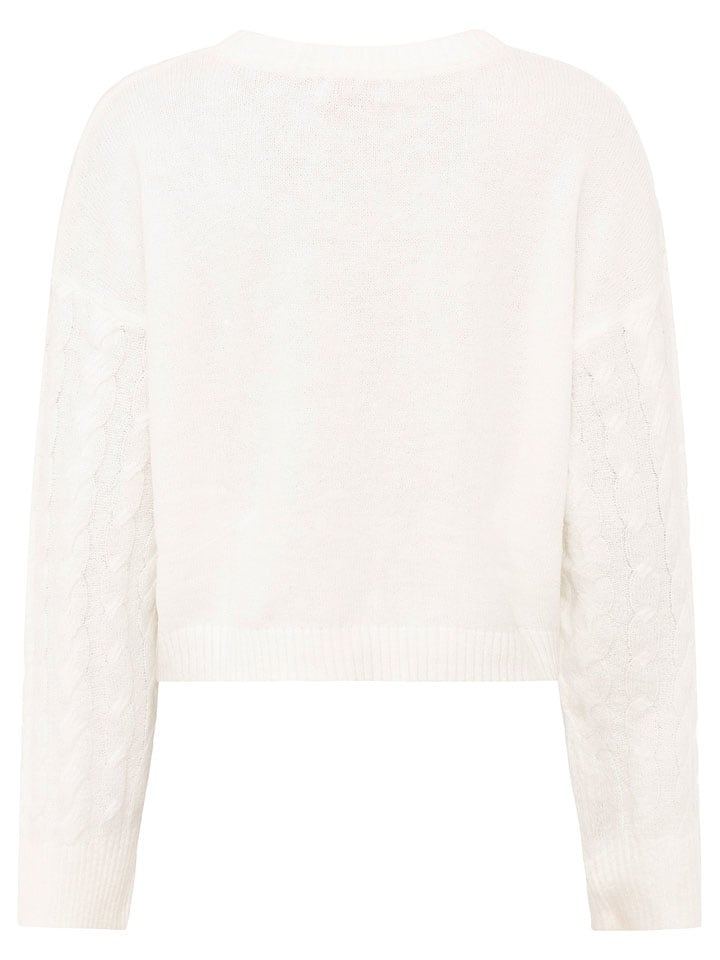 Zwillingsherz Creme 8293999 Pullover in Creme - 4