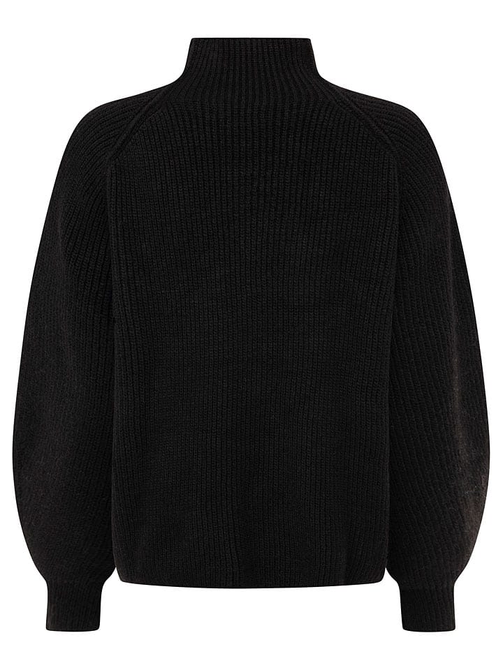 Zwillingsherz Schwarz 9880478 Pullover in Schwarz - 4