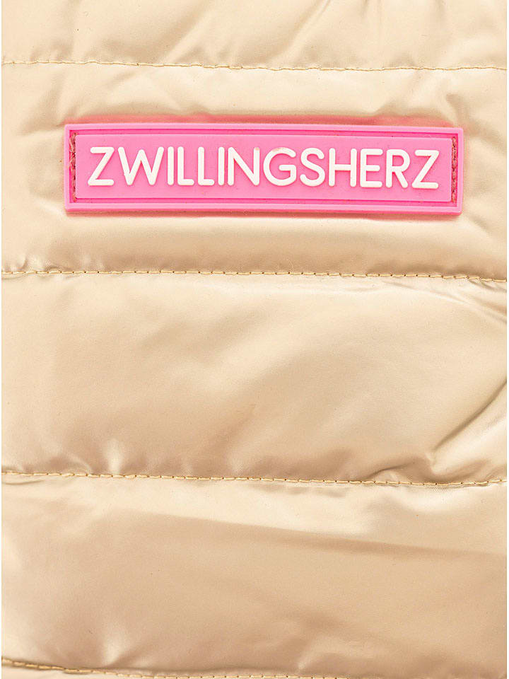 Rukavice Zwillingsherz Beige 3553450 Fäustlinge in Gold - 3
