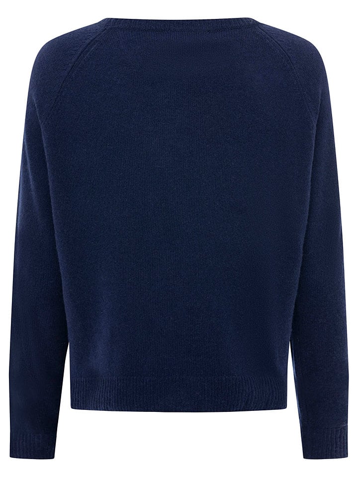 Zwillingsherz Dunkelblau 2799685 Kaschmir-Pullover in Dunkelblau - 2