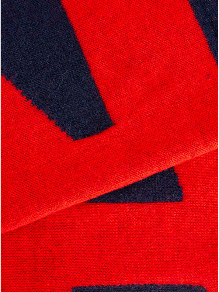 Zwillingsherz Dunkelblau/ Rot 6990382 Kaschmir-Schal "Amour" in Dunkelblau/ Rot - 2