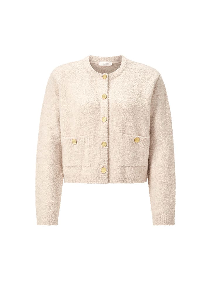 Rich & Royal Creme 8711317 Cardigan in Creme - 5