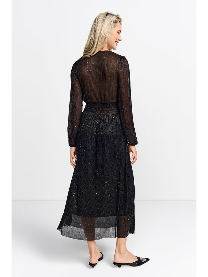 Šaty Rich & Royal Schwarz 4905987 Kleid in Schwarz - 3