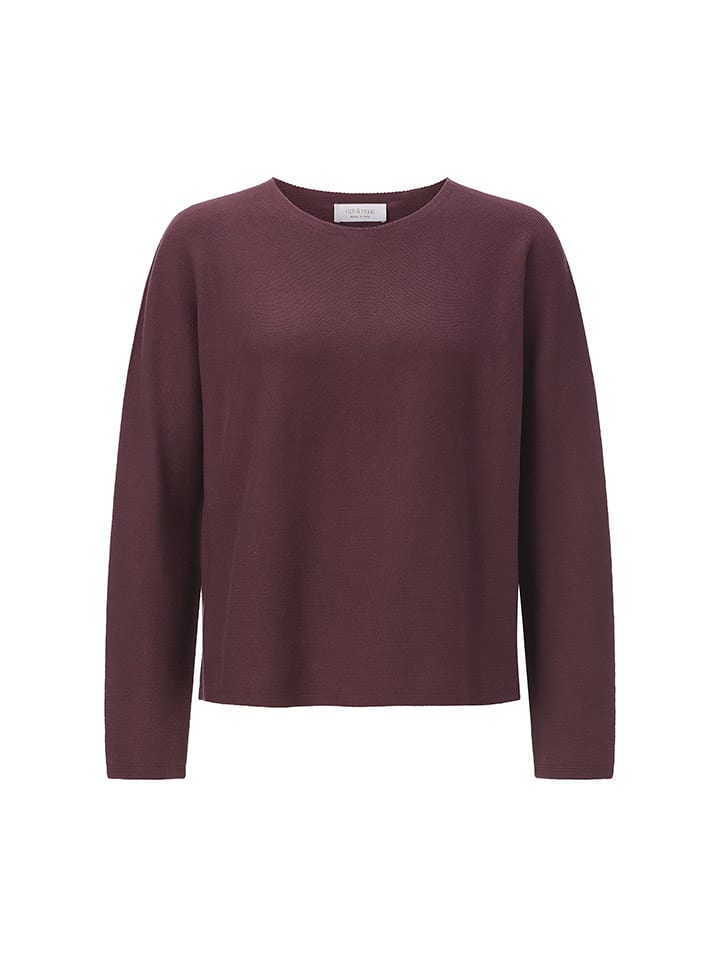 Rich & Royal Braun 8919658 Pullover in Braun - 5