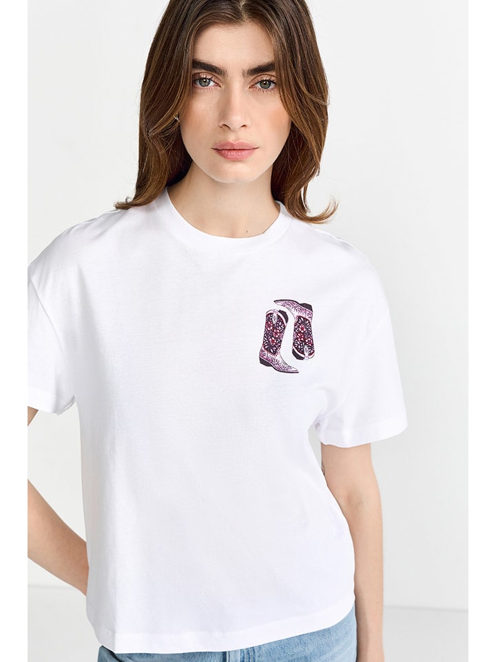 Tričko Rich & Royal Weiß 2454171 Shirt in Weiß - 2