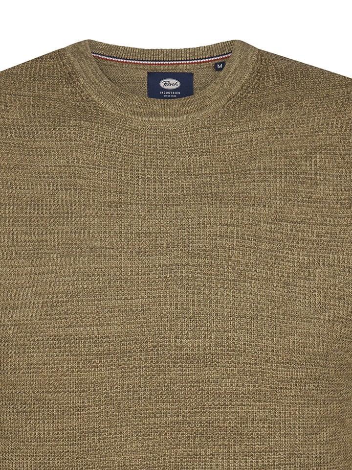 Svetr Petrol Industries Hellbraun 4431161 Pullover "Lincoln" in Hellbraun - 3