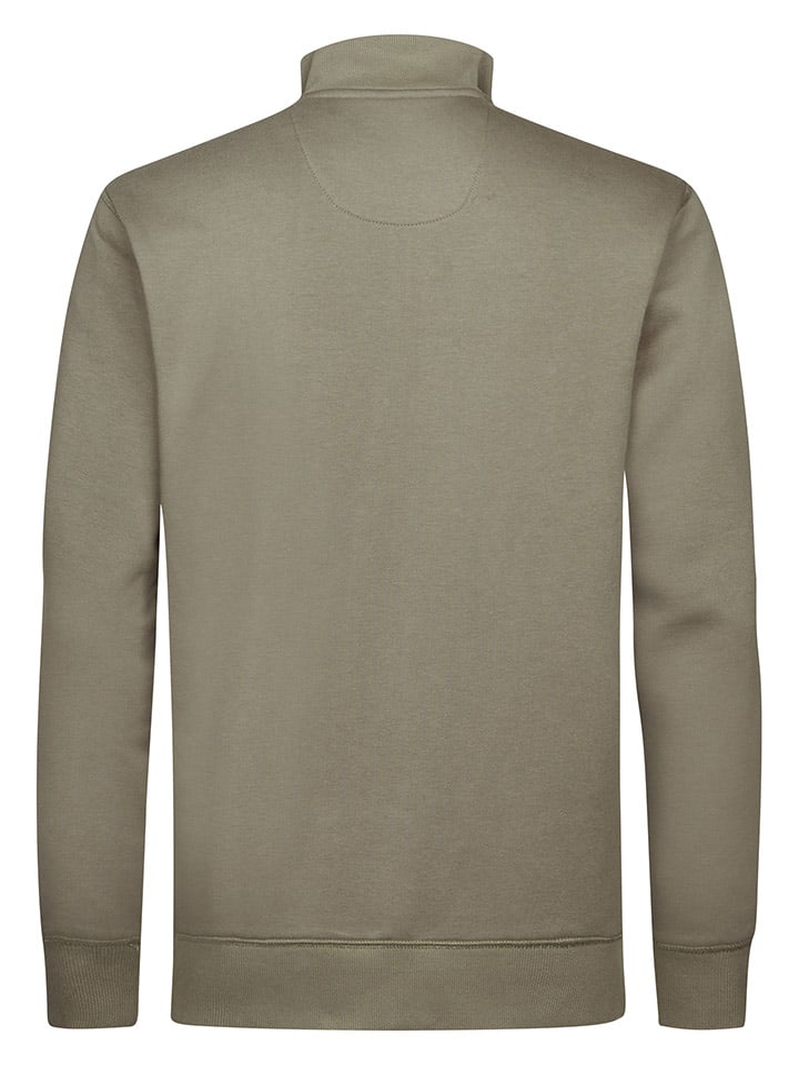 Mikina Petrol Industries Taupe 8457951 Sweatjacke in Taupe - 2